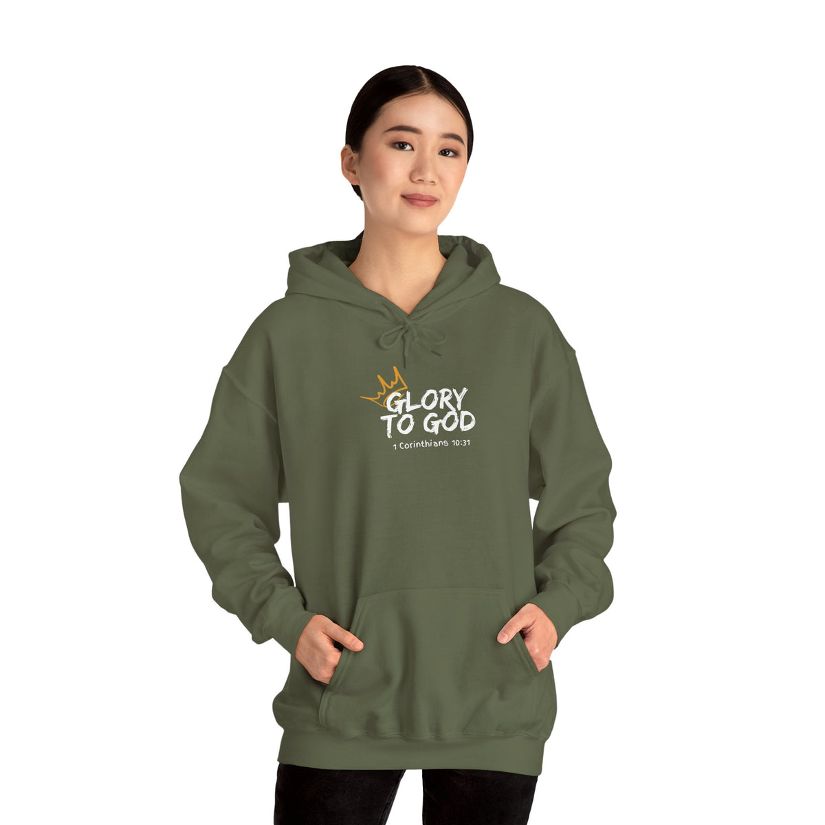 "Glory To God" Unisex Heavy Blend™ Hooded Sweatshirt