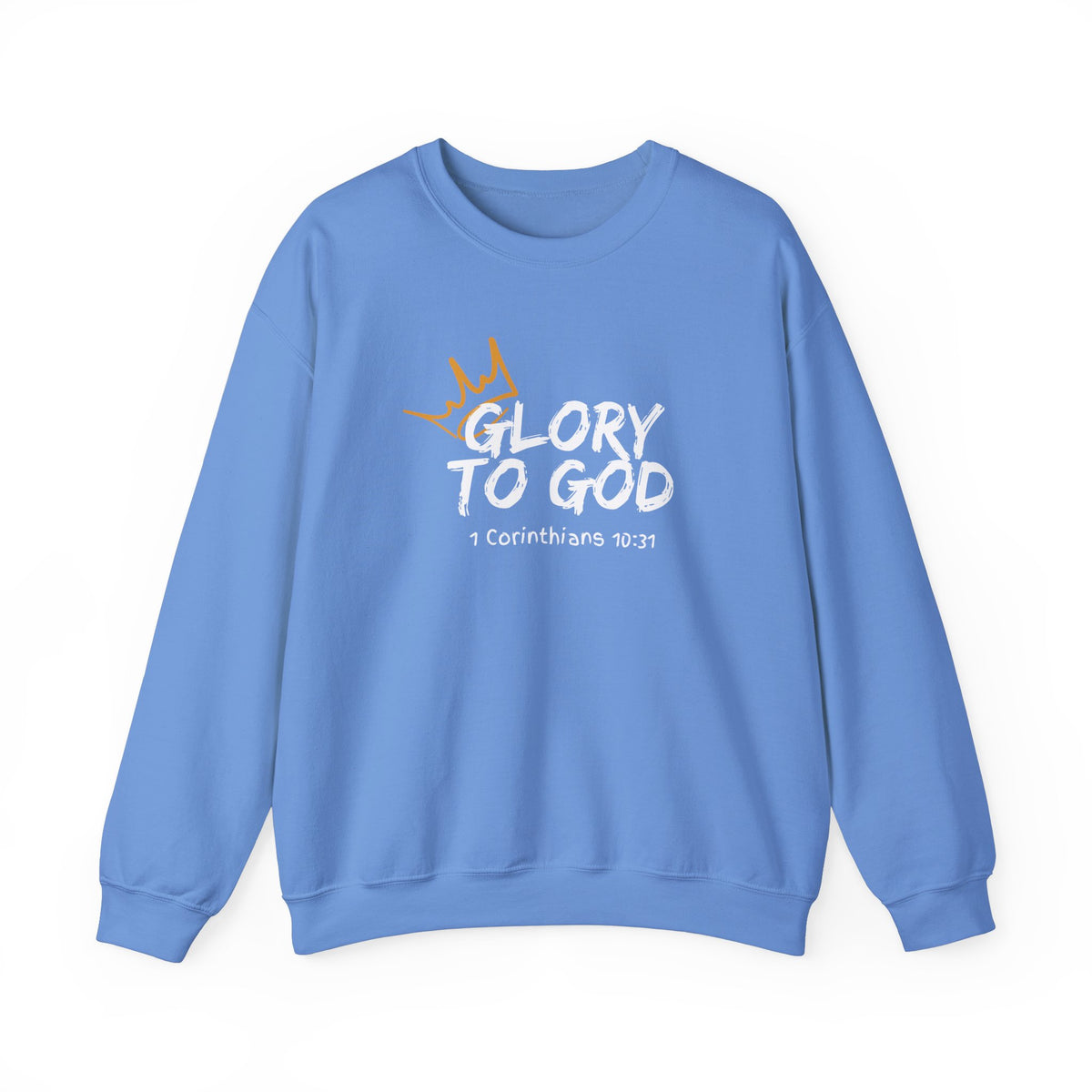 Glory To God- Unisex Heavy Blend™ Crewneck Sweatshirt