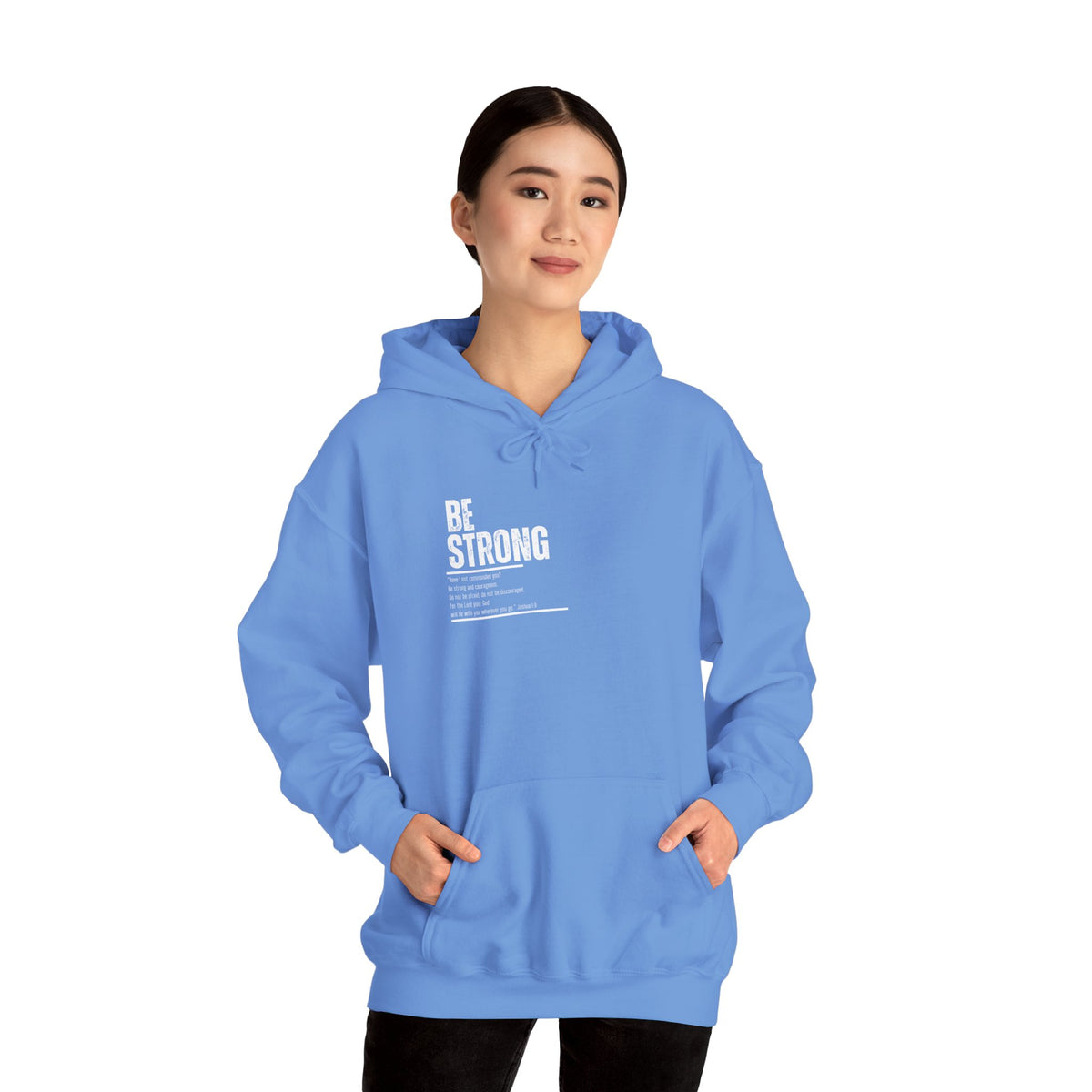 "Be Strong" Unisex Heavy Blend™ Hooded Sweatshirt