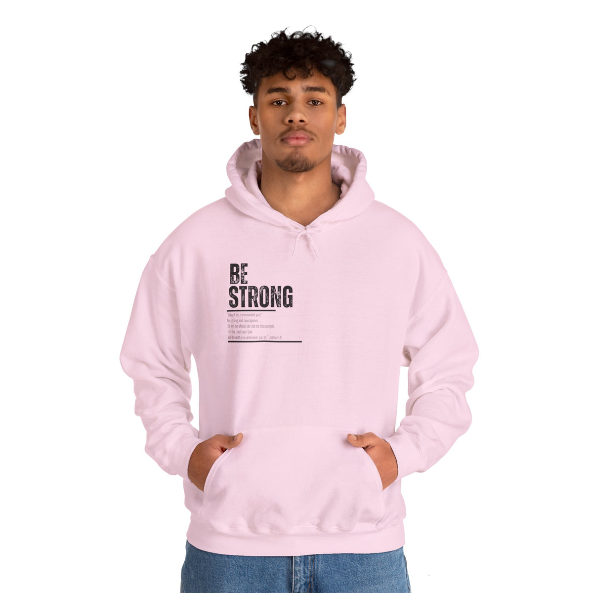 Be Strong- Unisex Heavy Blend™ Hooded Sweatshirt