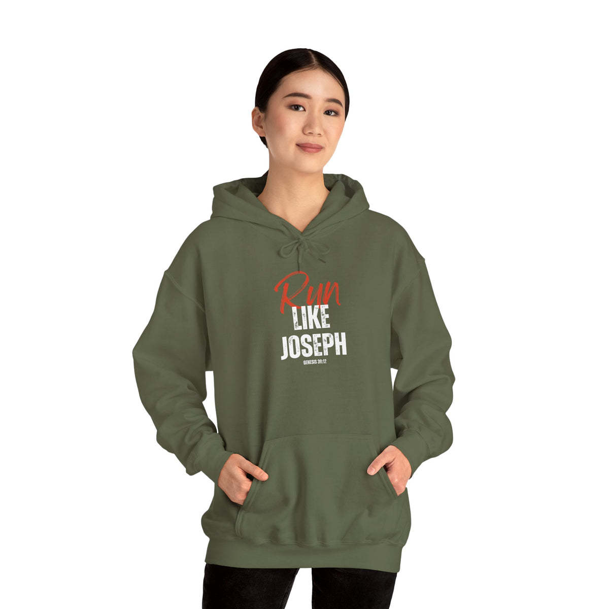 Run Like Joseph- Unisex Heavy Blend™ Hooded Sweatshirt