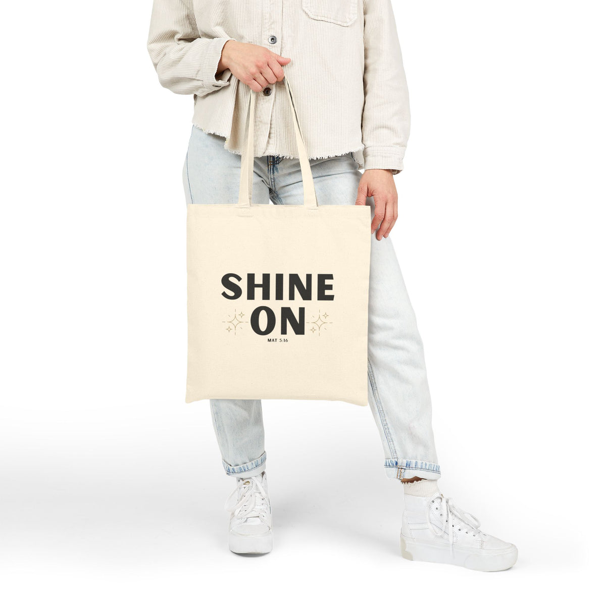 Cotton Canvas Tote Bag