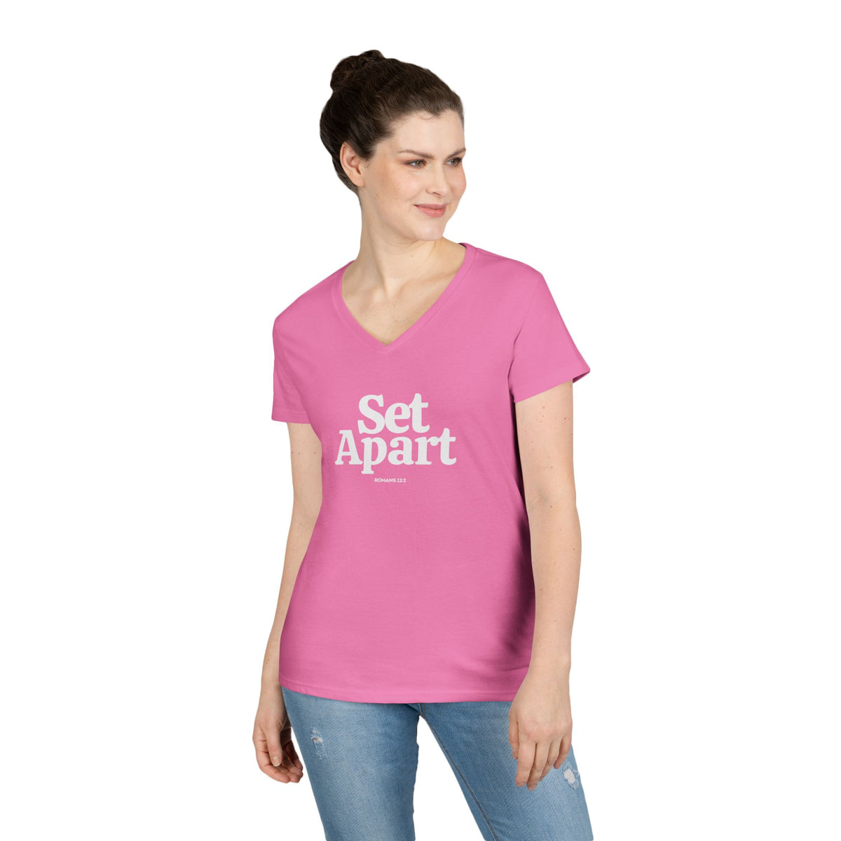 Ladies' V-Neck T-Shirt