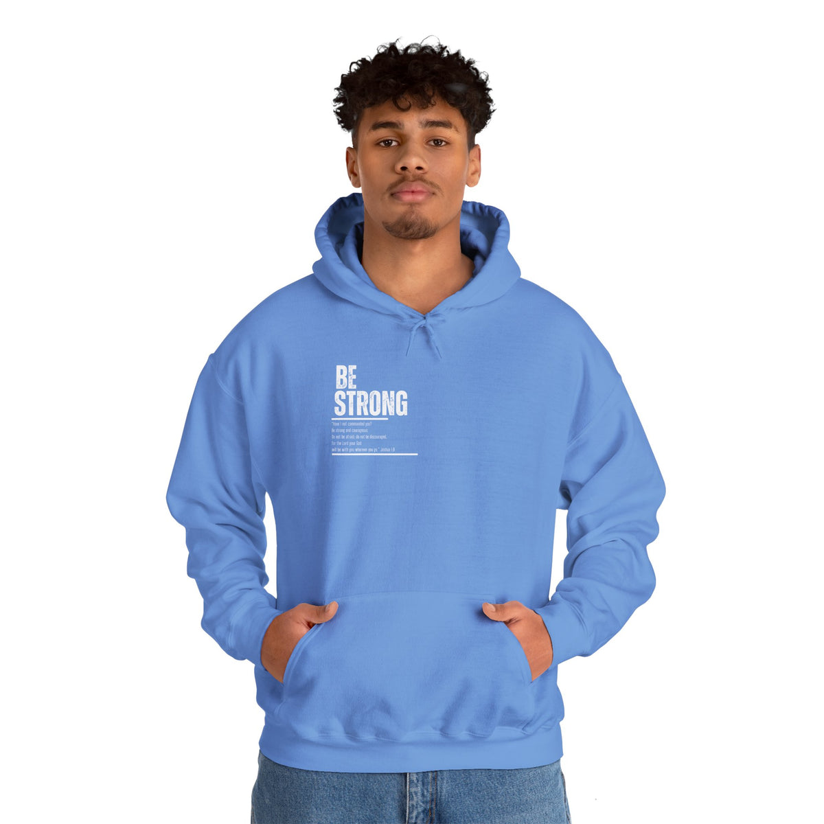 Be Strong- Unisex Heavy Blend™ Hooded Sweatshirt