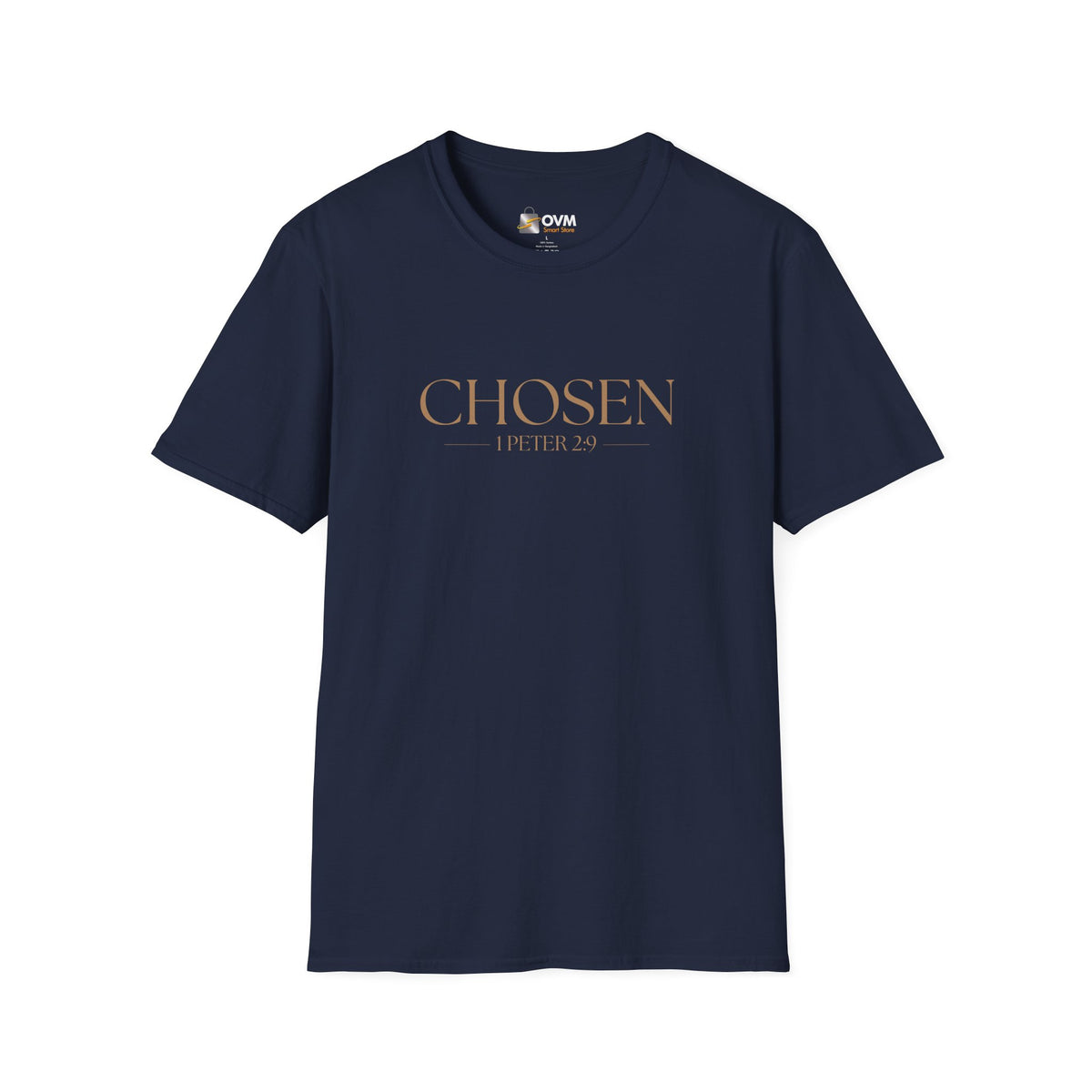 Chosen Christian T-Shirt – 1 Peter 2:9 Faith Apparel - Unisex Softstyle T-Shirt