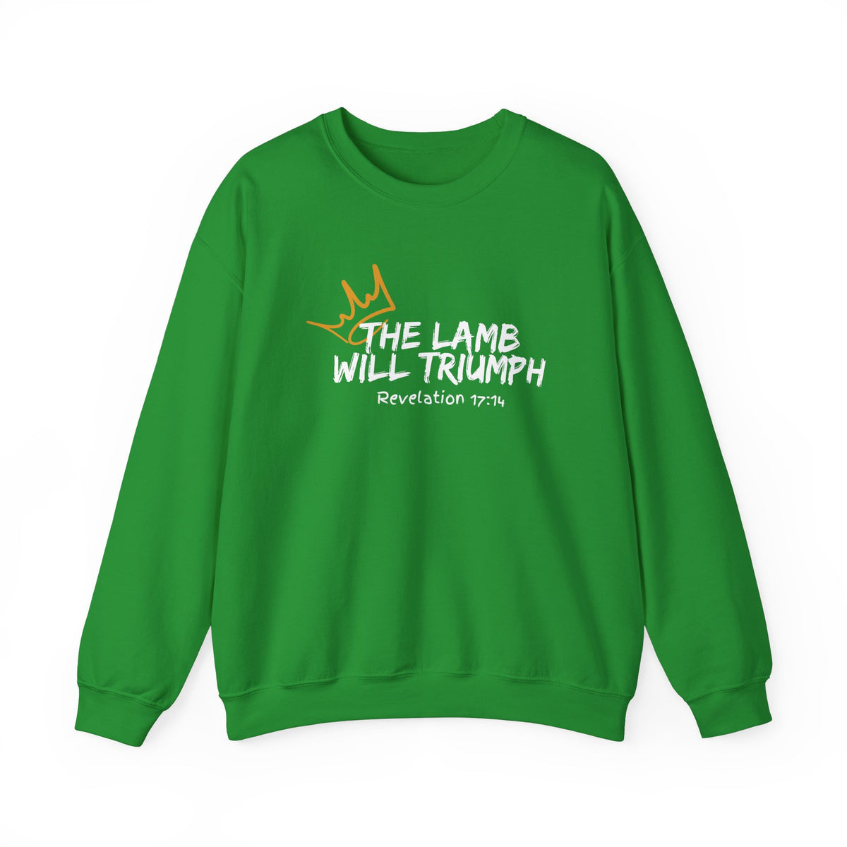 The Lamb Will Triumph Ver.2- Unisex Heavy Blend™ Crewneck Sweatshirt