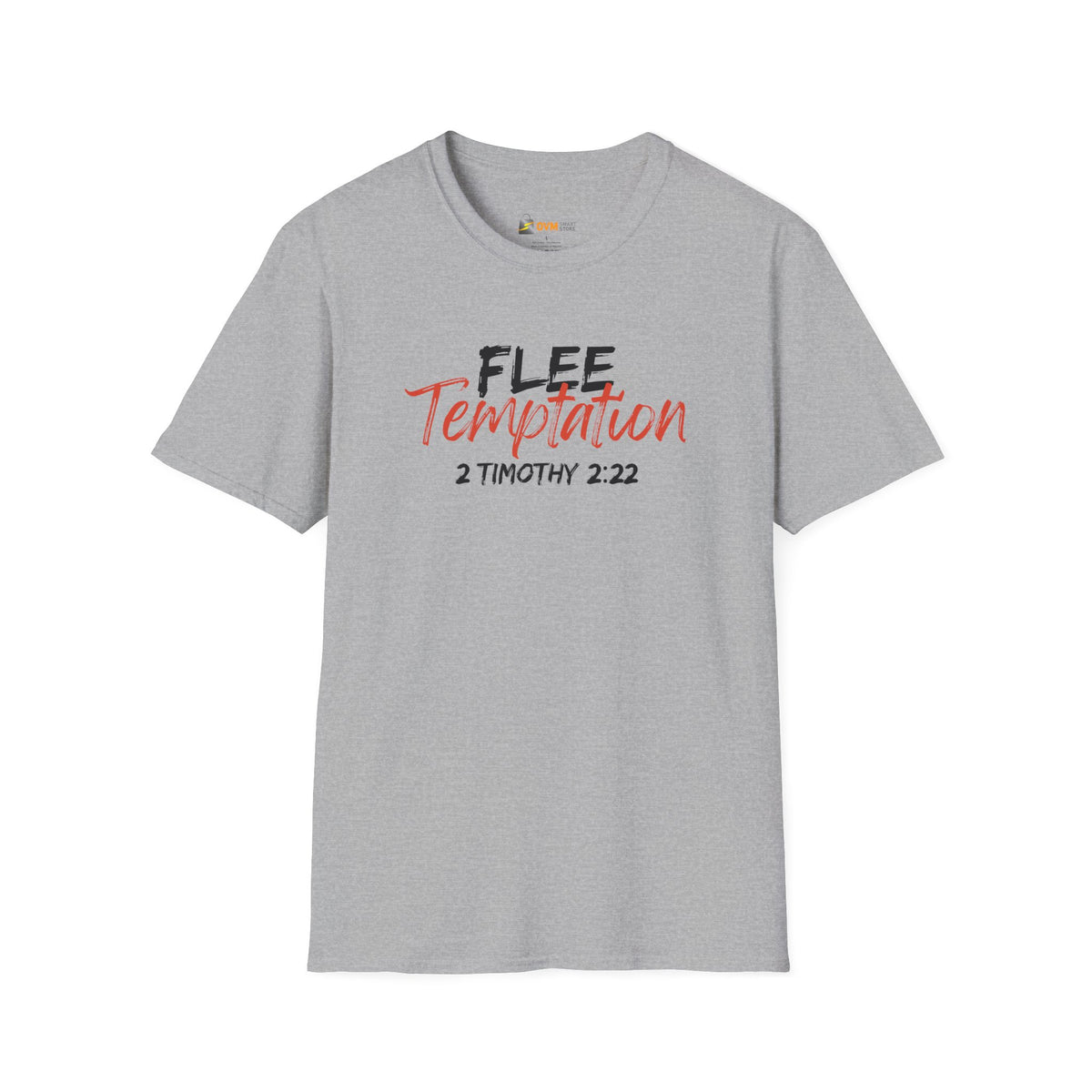 Flee Temptation Unisex Softstyle T-Shirt