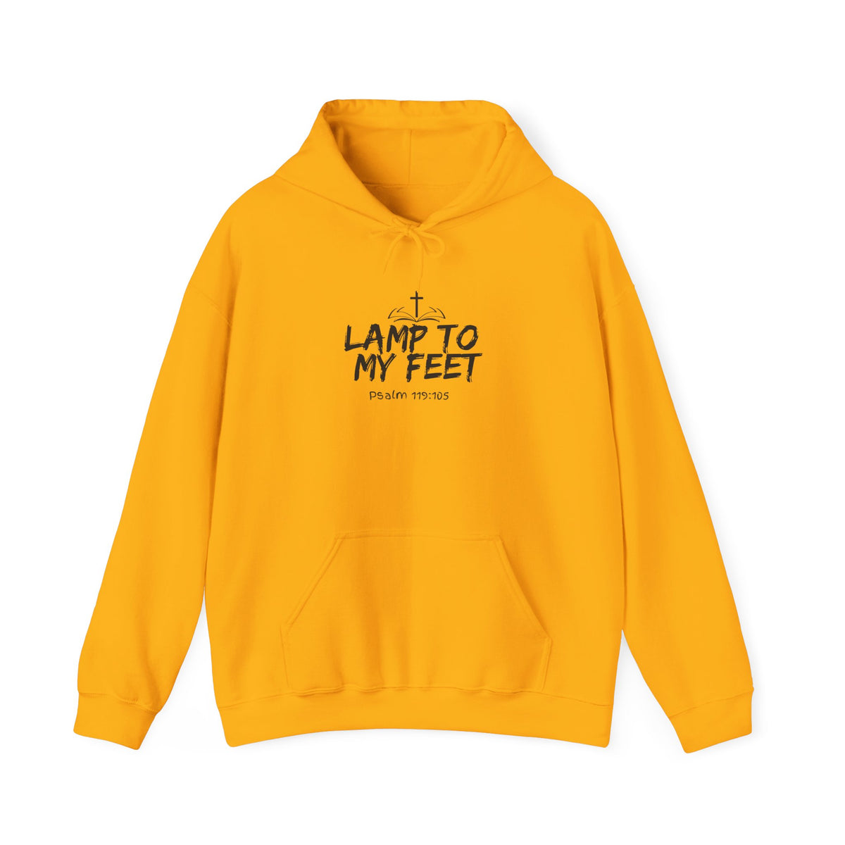 Lamp To My Feet- Unisex Heavy Blend™ Hooded Sweatshirt