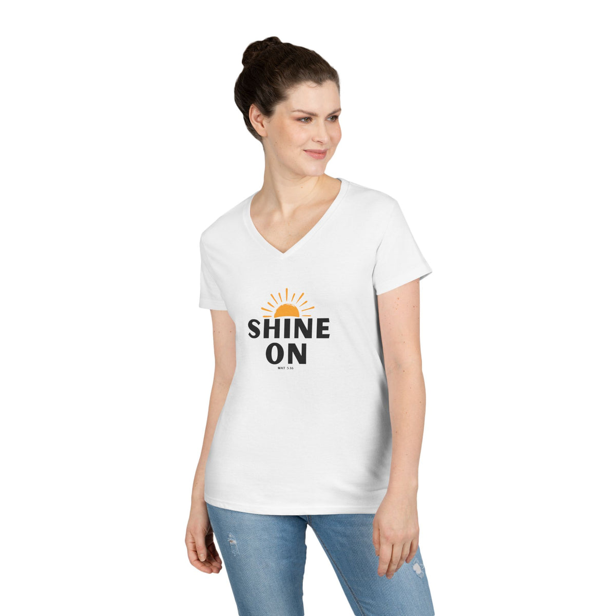 Ladies' V-Neck T-Shirt