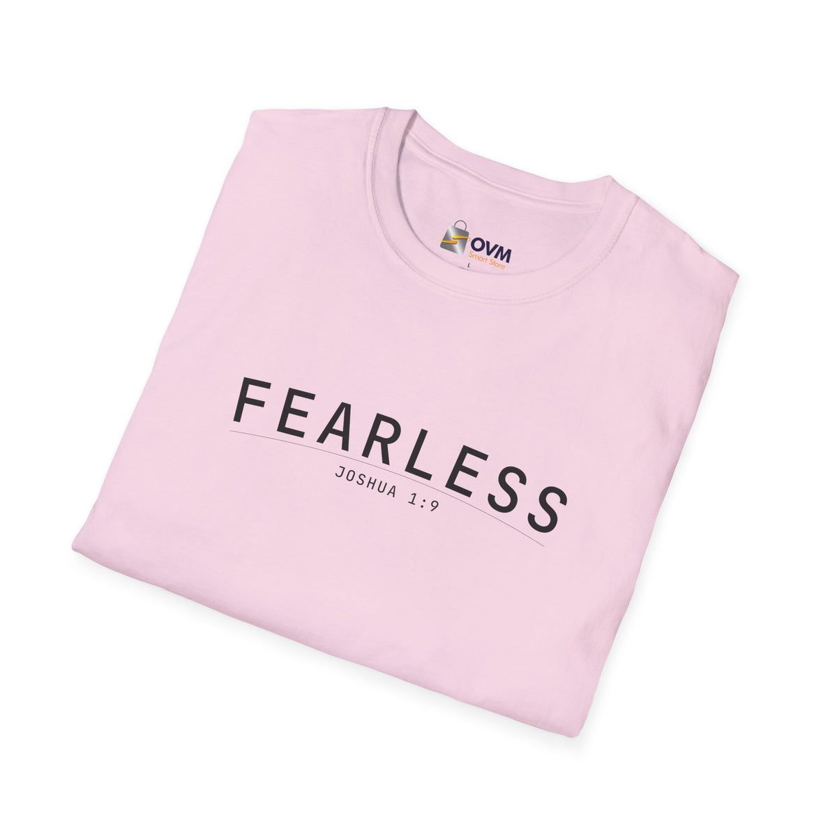 Fearless Christian T-Shirt – Joshua 1:9 Faith Apparel