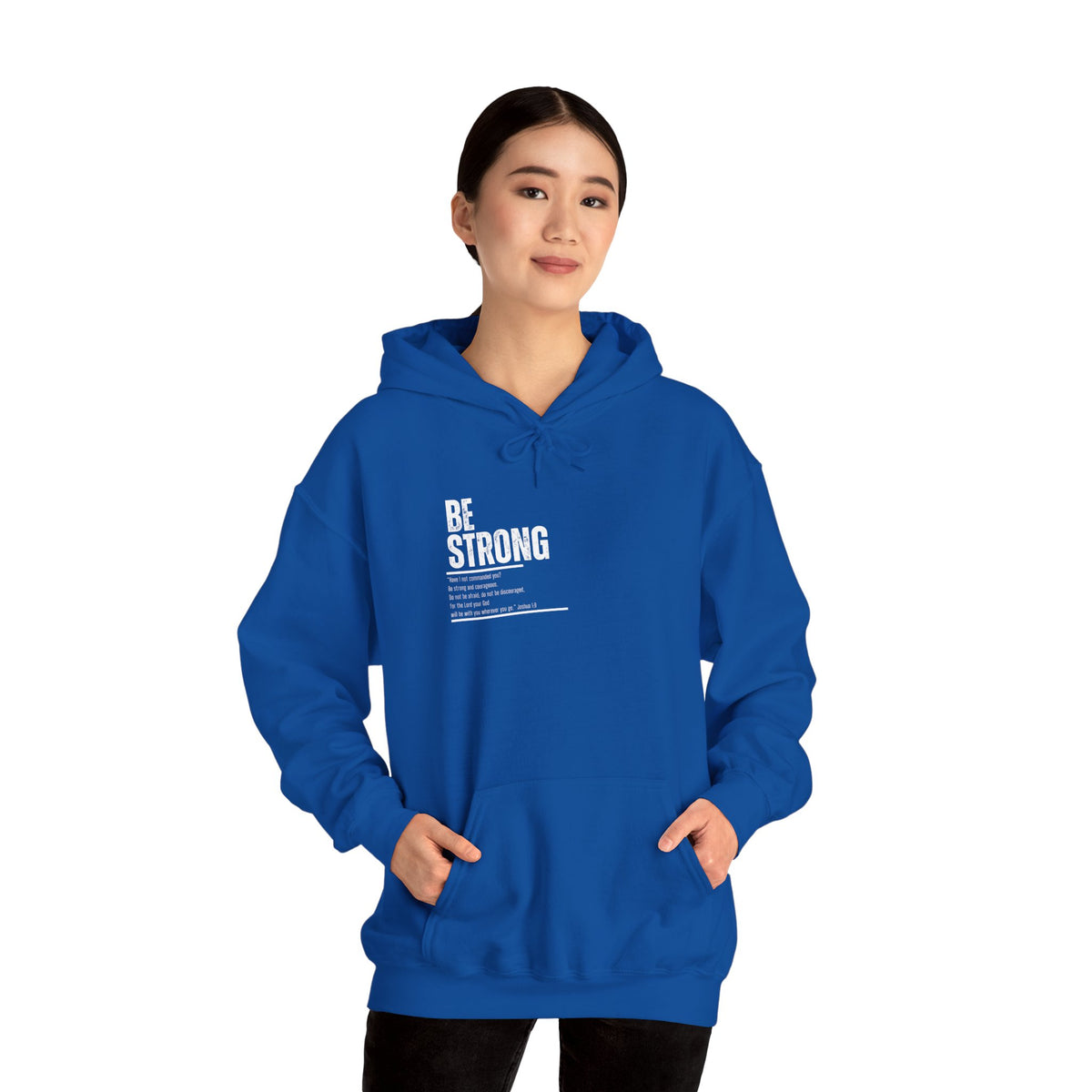 "Be Strong" Unisex Heavy Blend™ Hooded Sweatshirt