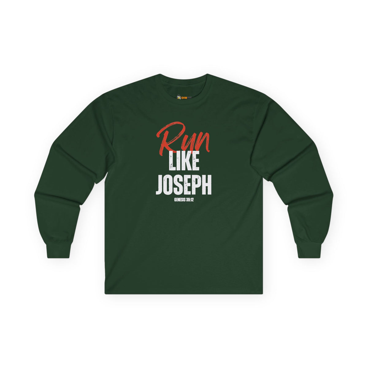 Run Like Joseph- Unisex Ultra Cotton Long Sleeve Tee