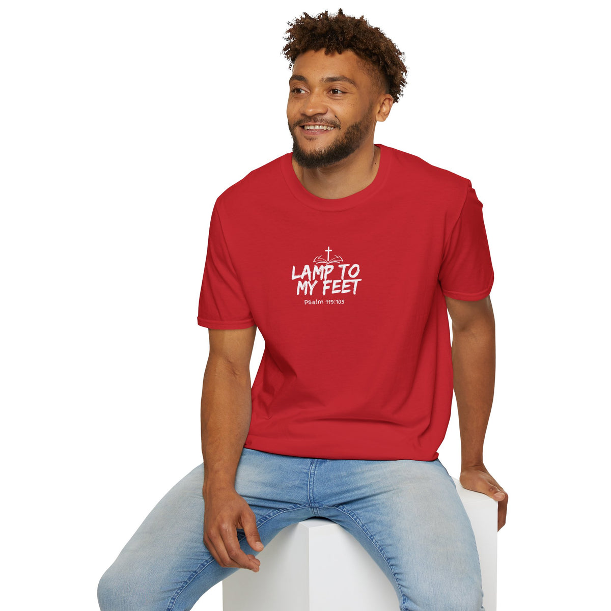 Lamp To My Feet- Unisex Softstyle T-Shirt