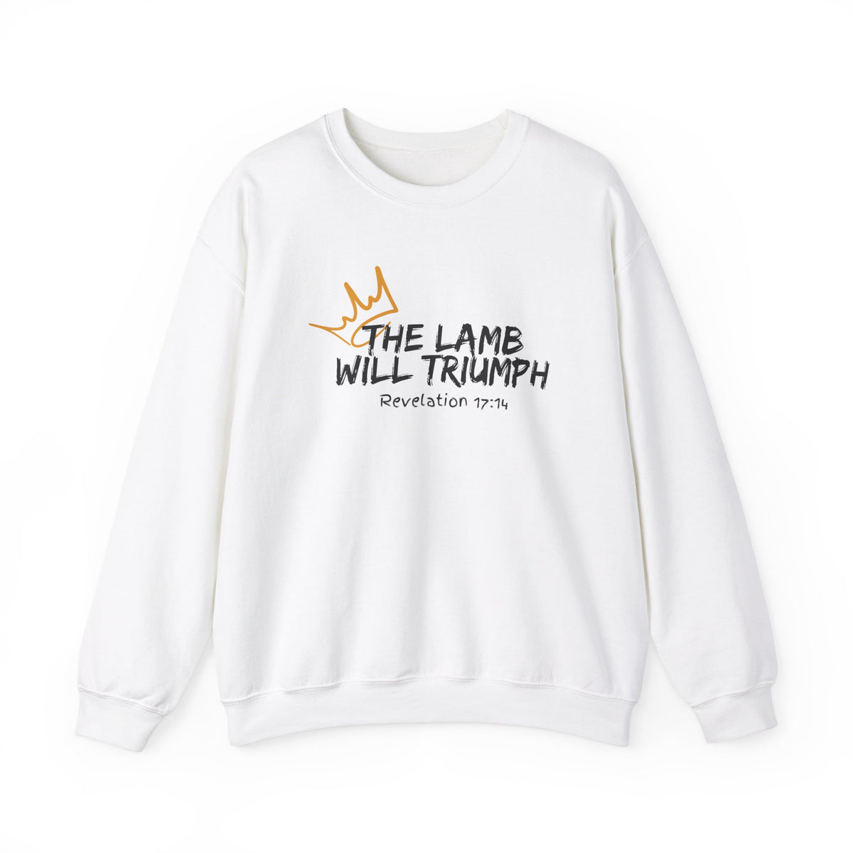 The Lamb Will Triumph Ver.2- Unisex Heavy Blend™ Crewneck Sweatshirt