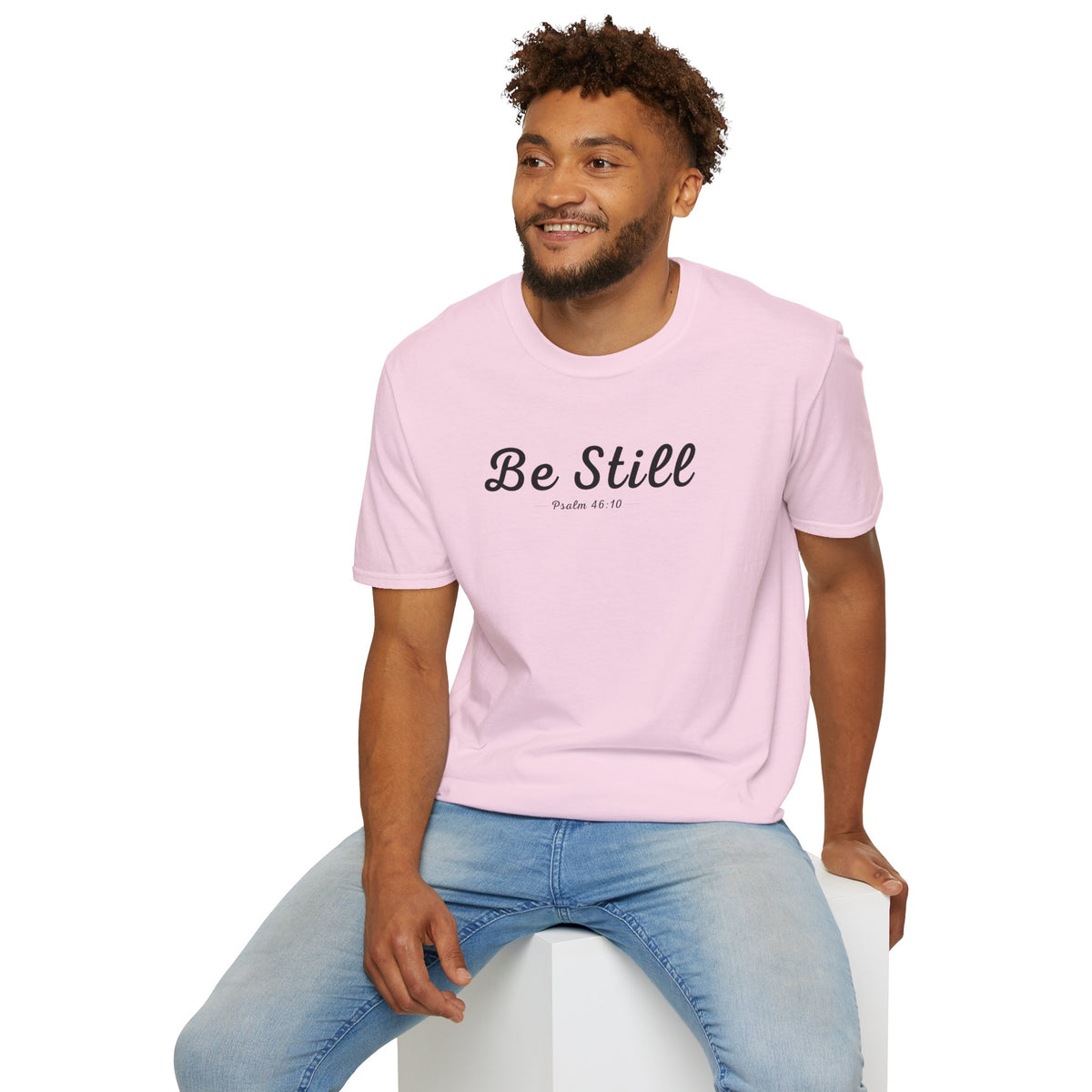 Be Still Christian T-Shirt – Psalm 46:10 Faith Apparel