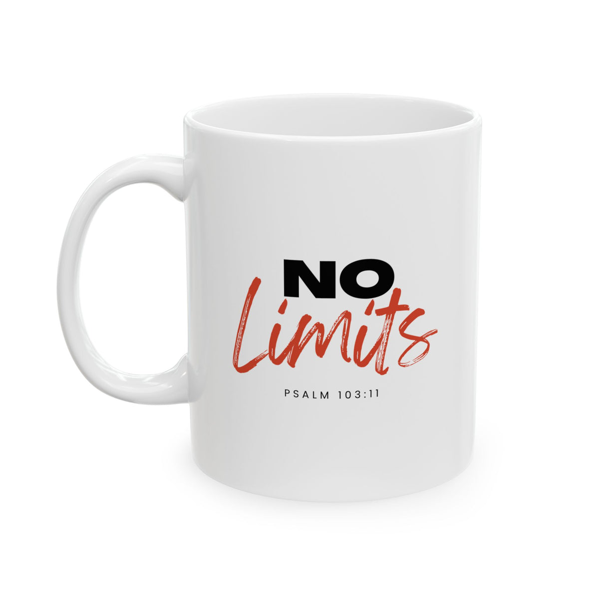 "No Limits" Ceramic Mug, (11oz, 15oz)