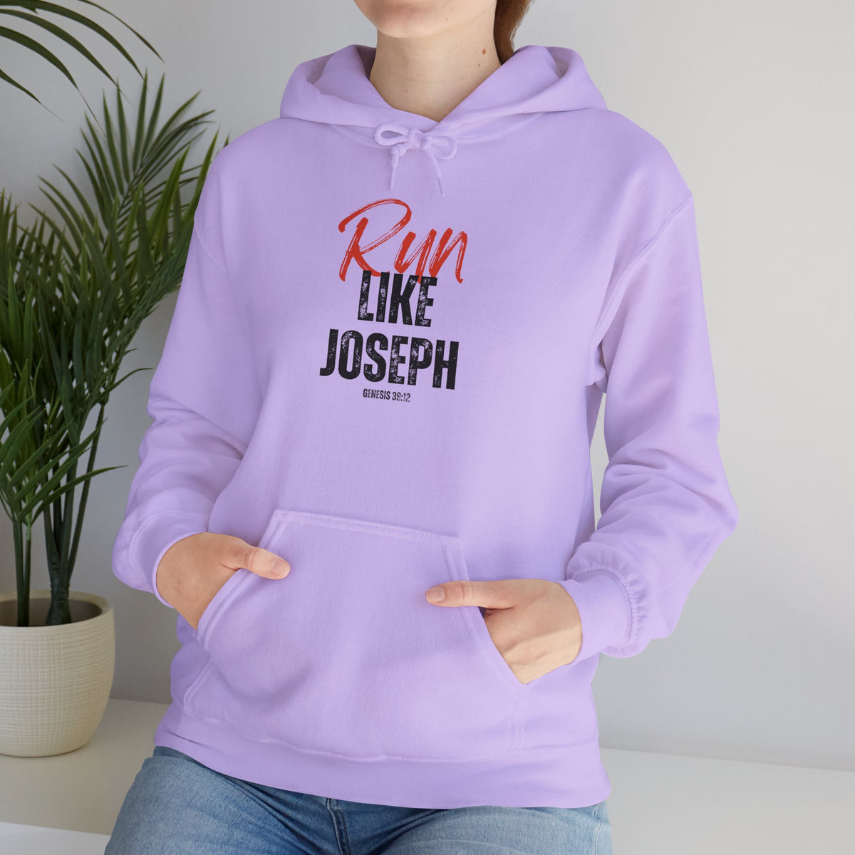 "Run Like Joseph" Unisex Heavy Blend™ Hooded Sweatshirt