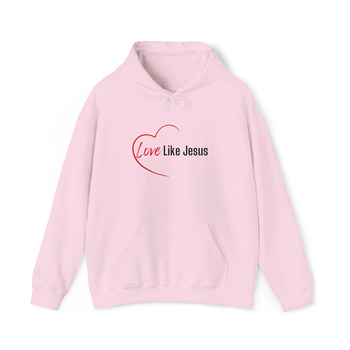 Love Like Jesus Christian Hoodie – Faith-Inspired Comfort Wear - Unisex Heavy Blend™ Hooded Sweatshirt