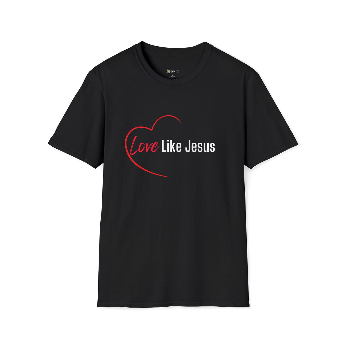 Love Like Jesus Christian T-Shirt – Faith-Based Apparel - Unisex Softstyle T-Shirt