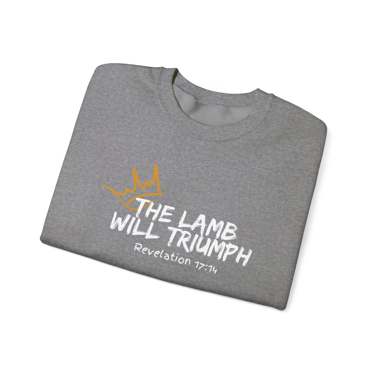 The Lamb Will Triumph- Unisex Heavy Blend™ Crewneck Sweatshirt