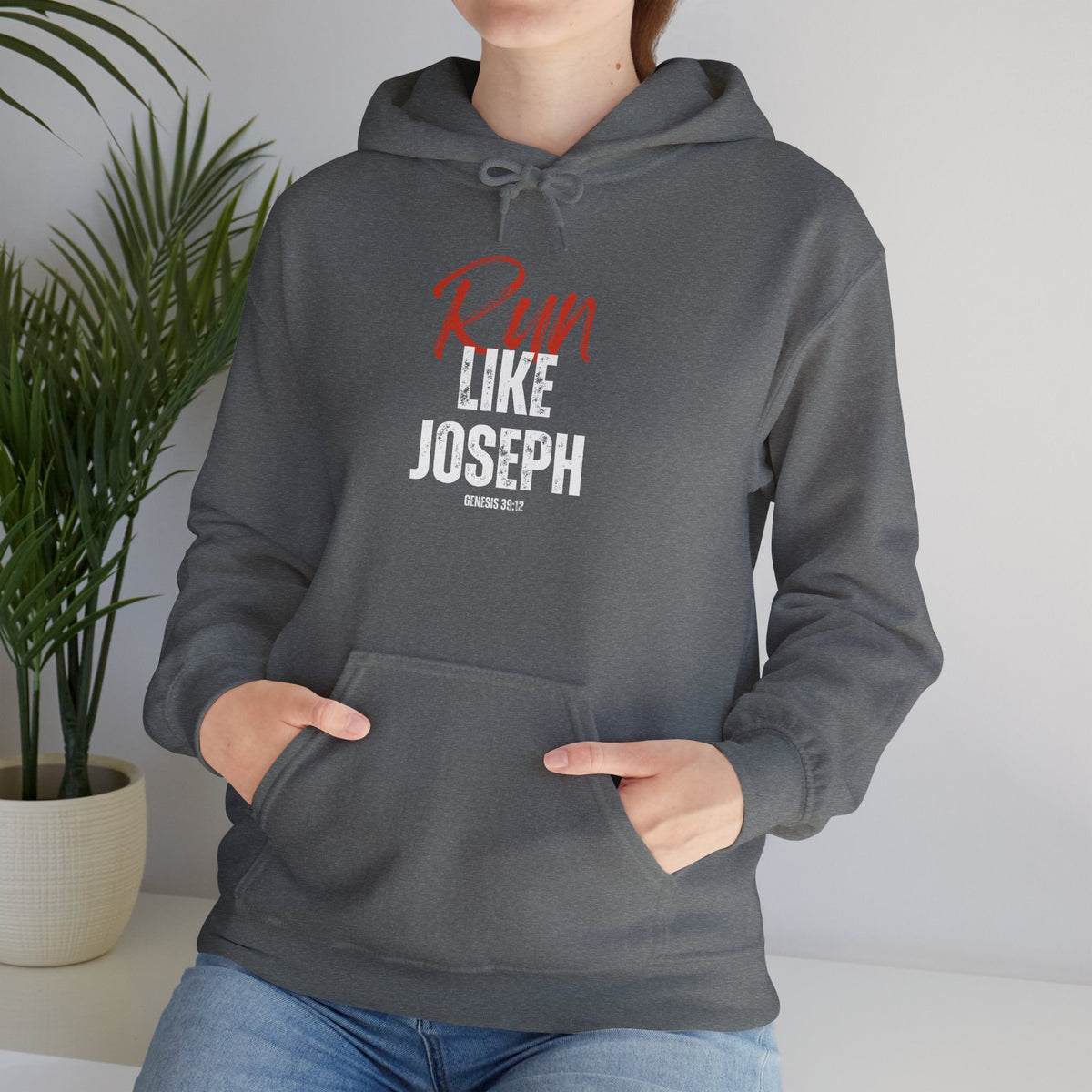 Run Like Joseph- Unisex Heavy Blend™ Hooded Sweatshirt