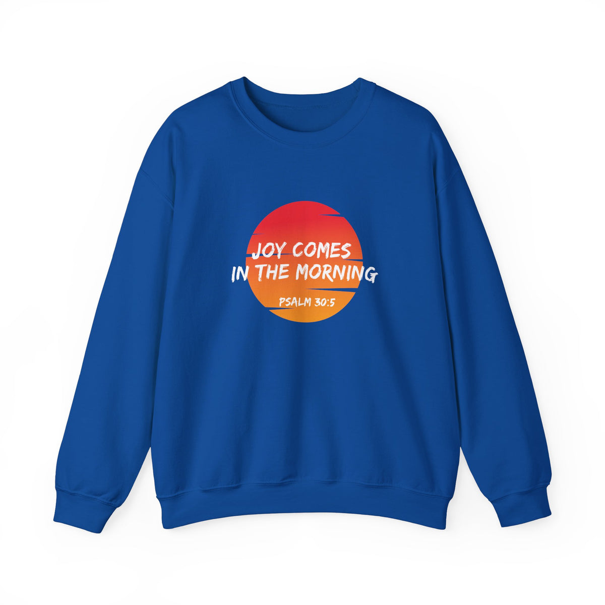 Joy Comes in the Morning- Unisex Heavy Blend™ Crewneck Sweatshirt