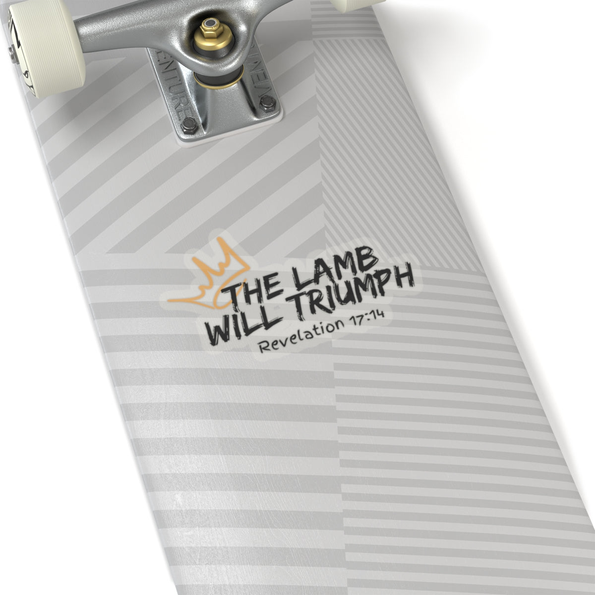 The Lamb Will Triumph- Kiss-Cut Stickers