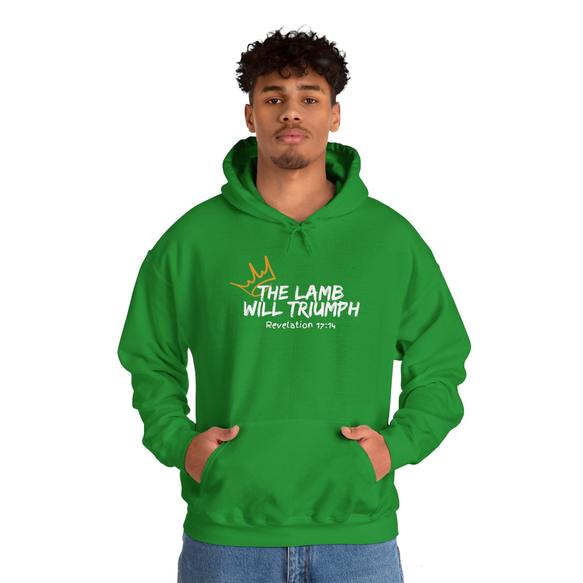 The Lamb Will Triumph Ver.2- Unisex Heavy Blend™ Hooded Sweatshirt