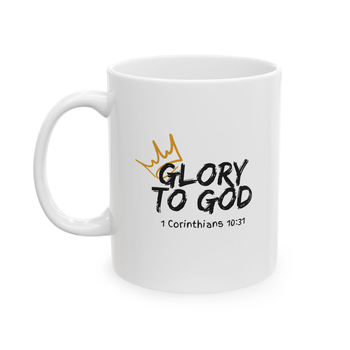 "Glory To God" Ceramic Mug, (11oz, 15oz)