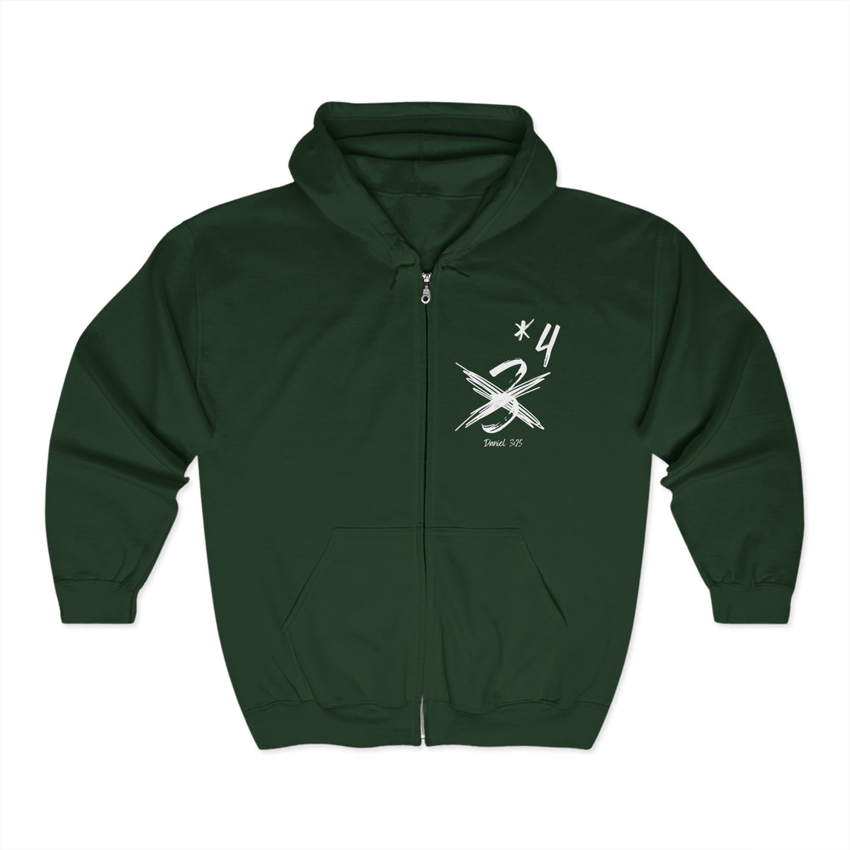 Not Just Three | Unisex Heavy Blend™ Full Zip Hooded Sweatshirt