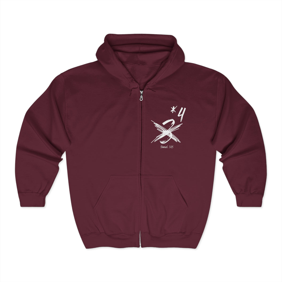 Not Just Three | Unisex Heavy Blend™ Full Zip Hooded Sweatshirt