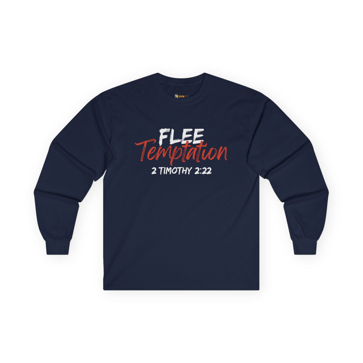 Flee Temptation- Unisex Ultra Cotton Long Sleeve Tee