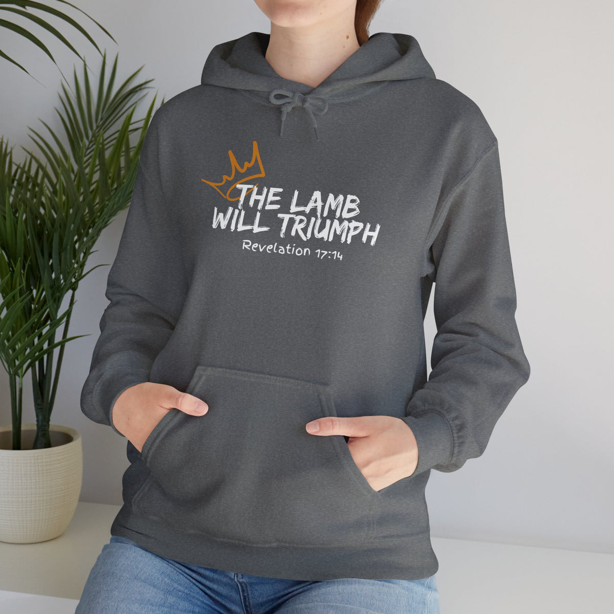 The Lamb Will Triumph Unisex Heavy Blend™ Hooded Sweatshirt