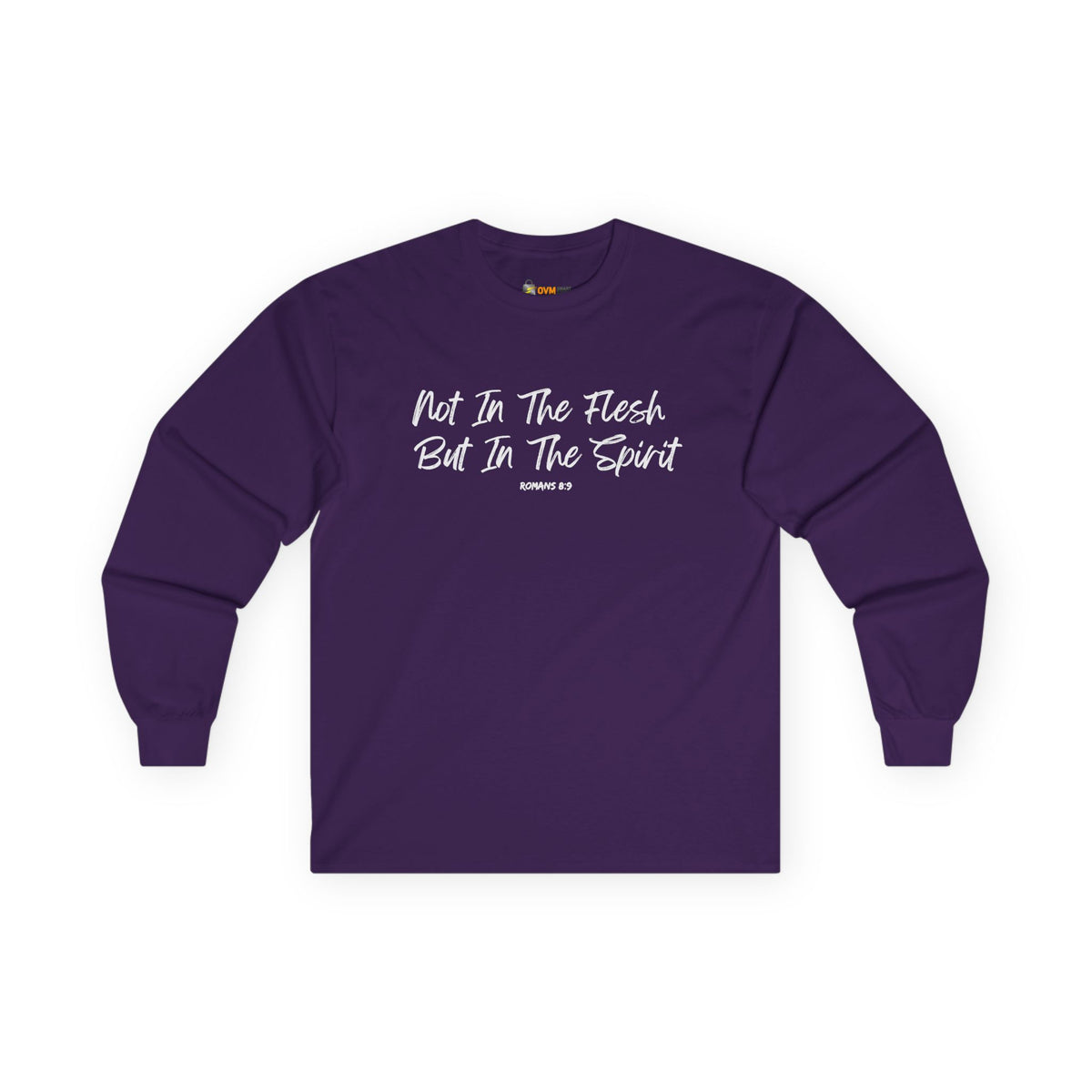 Not in the Flesh but in The Spirit- Unisex Ultra Cotton Long Sleeve Tee