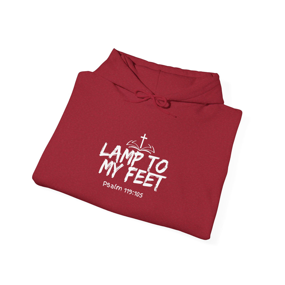 Lamp To My Feet- Unisex Heavy Blend™ Hooded Sweatshirt