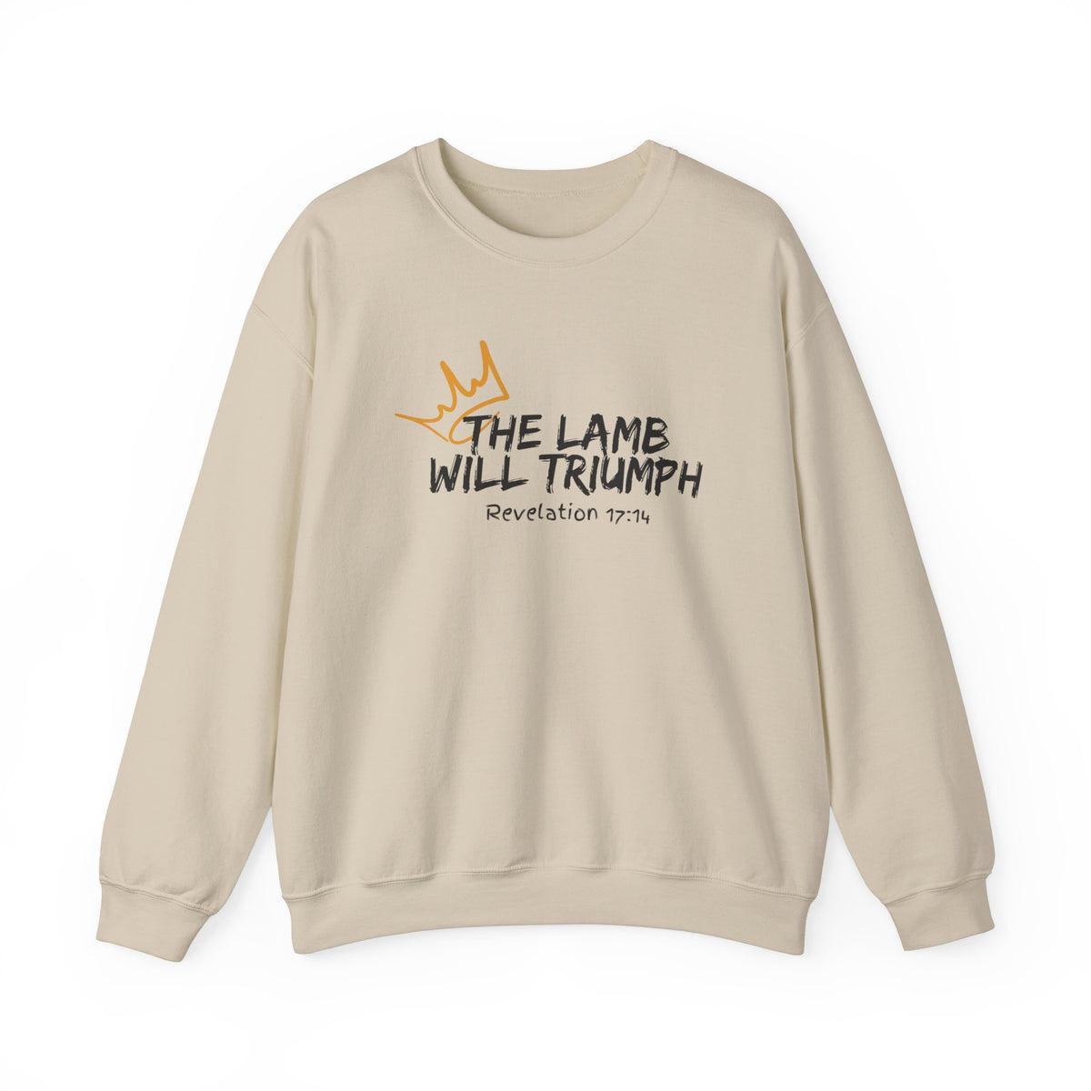 The Lamb Will Triumph Ver.2- Unisex Heavy Blend™ Crewneck Sweatshirt