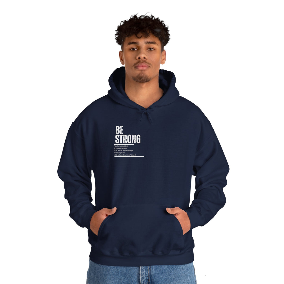 Be Strong- Unisex Heavy Blend™ Hooded Sweatshirt