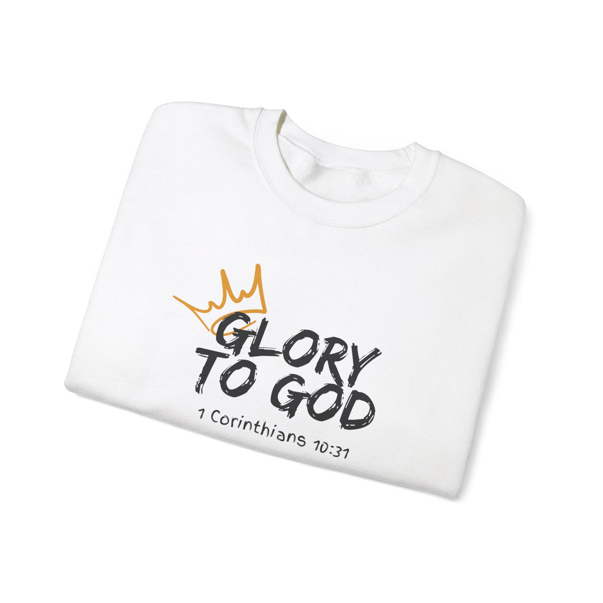 Glory To God- Unisex Heavy Blend™ Crewneck Sweatshirt