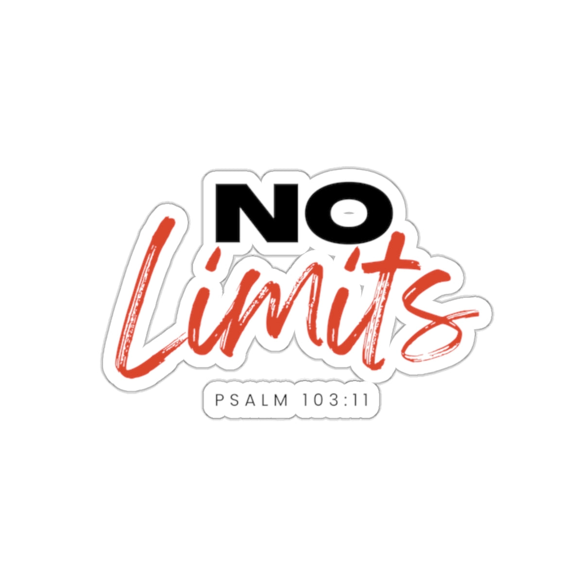 No Limits- Kiss-Cut Stickers