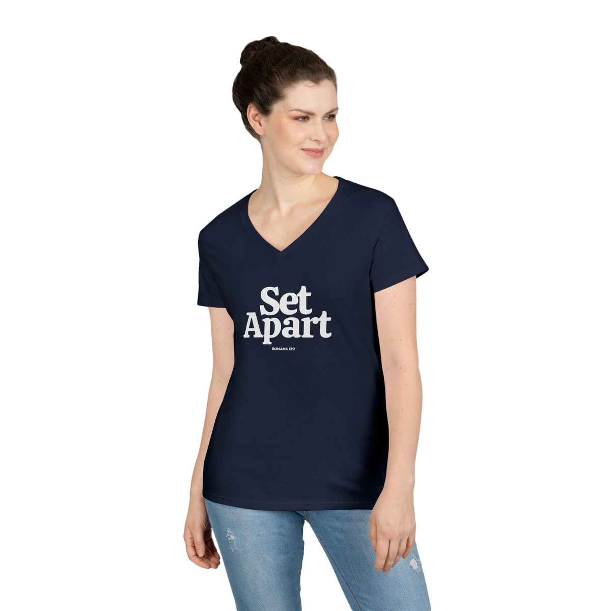 Ladies' V-Neck T-Shirt