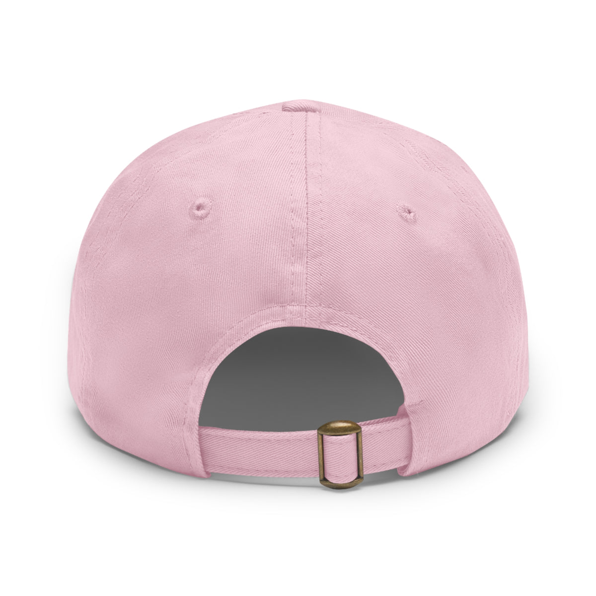 Don't Let Me Go- Dad Hat with Leather Patch (Rectangle)