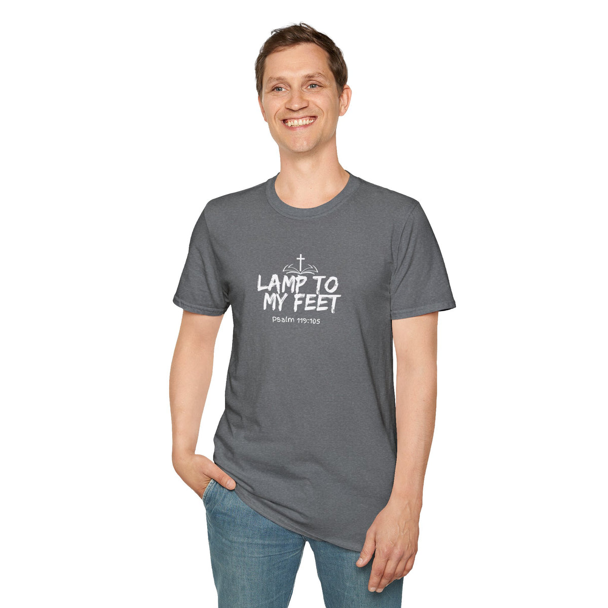 Lamp To My Feet- Unisex Softstyle T-Shirt