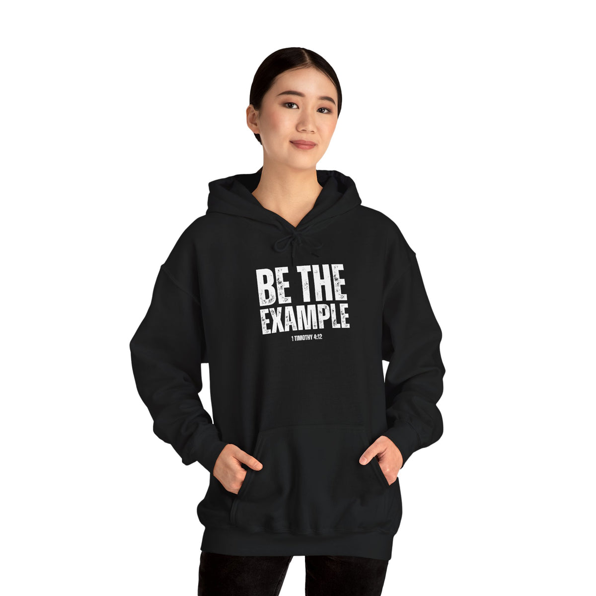 "Be The Example" Unisex Heavy Blend™ Hooded Sweatshirt