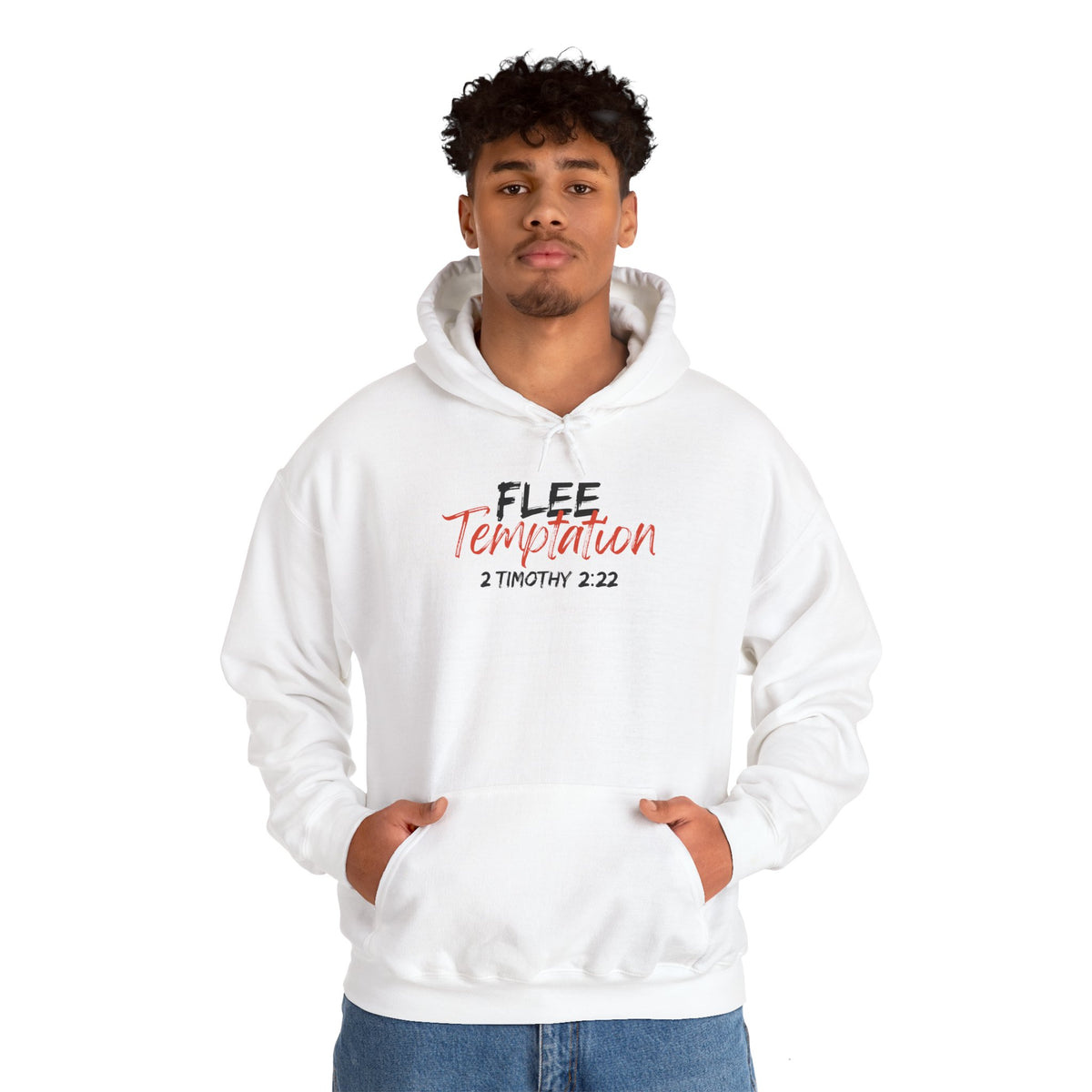 Flee Temptation- Unisex Heavy Blend™ Hooded Sweatshirt