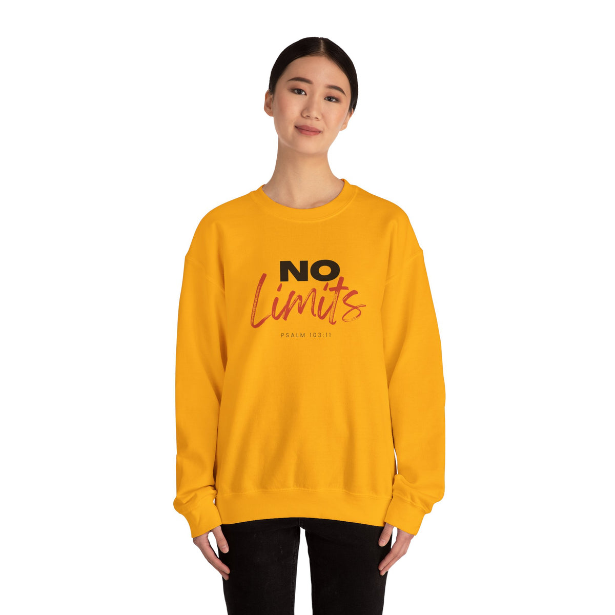 No Limits- Unisex Heavy Blend™ Crewneck Sweatshirt