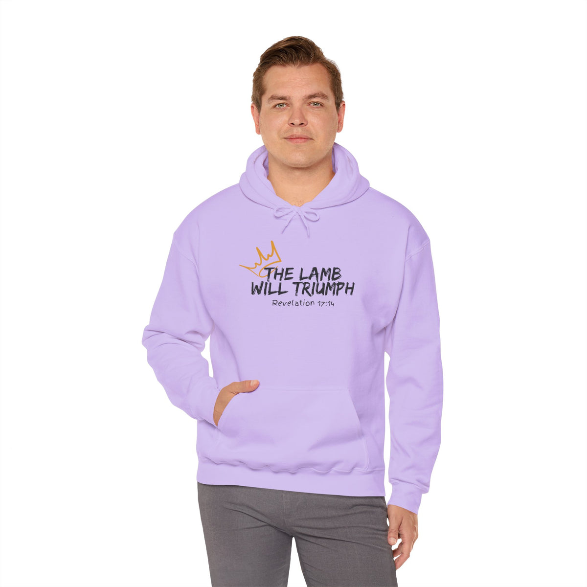 The Lamb Will Triumph Unisex Heavy Blend™ Hooded Sweatshirt