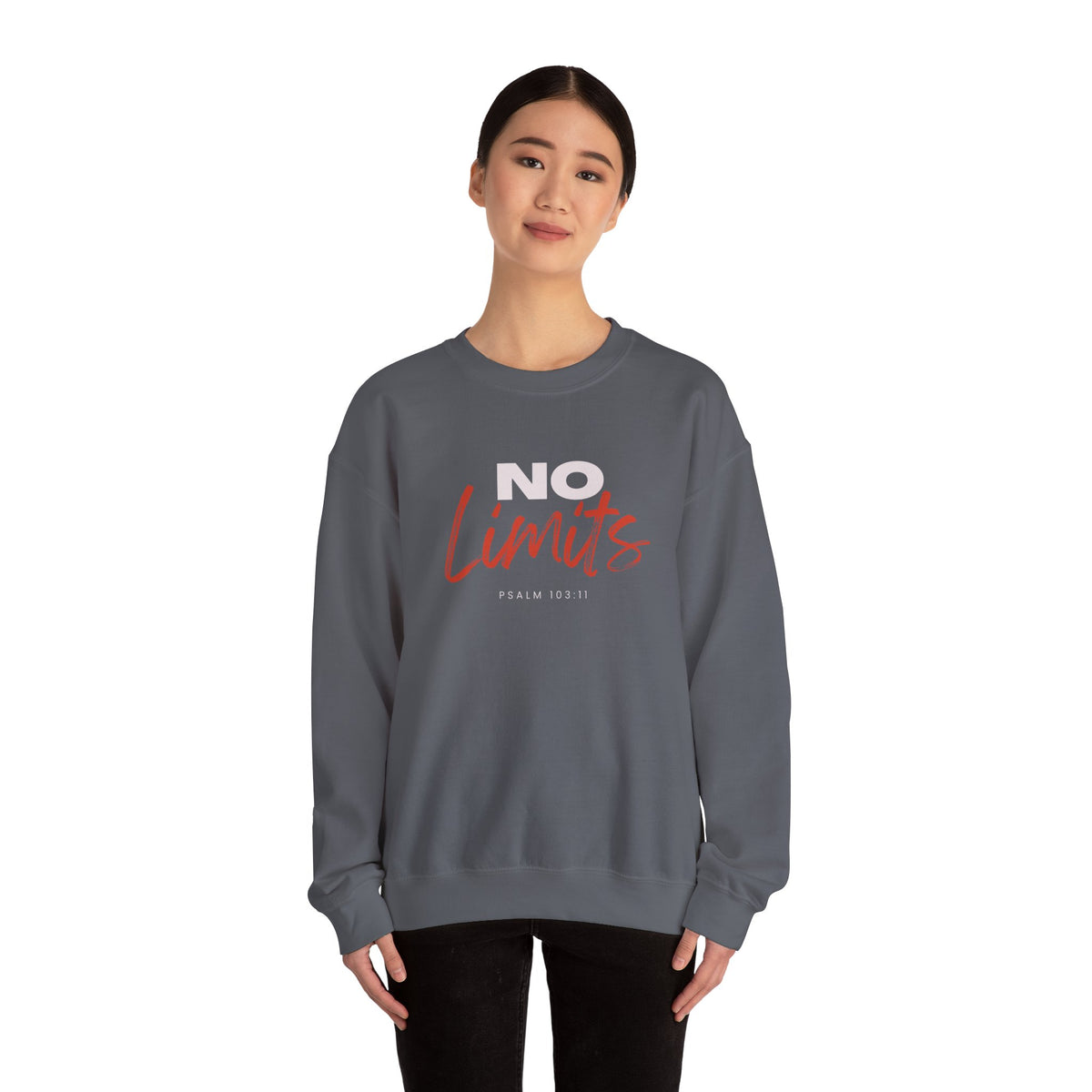 No Limits- Unisex Heavy Blend™ Crewneck Sweatshirt