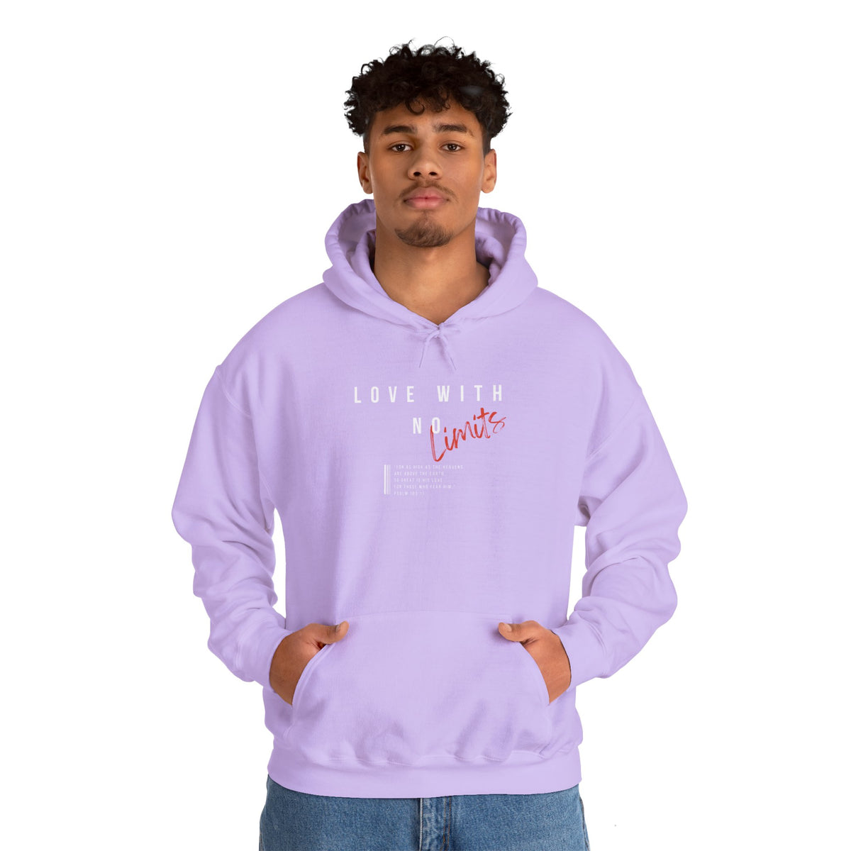 Love With No Limits- Unisex Heavy Blend™ Hooded Sweatshirt