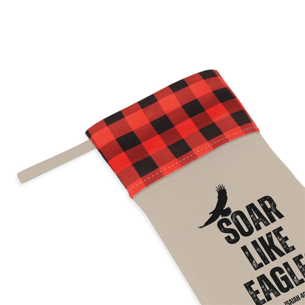 "Soar Like Eagles" Christmas Stocking