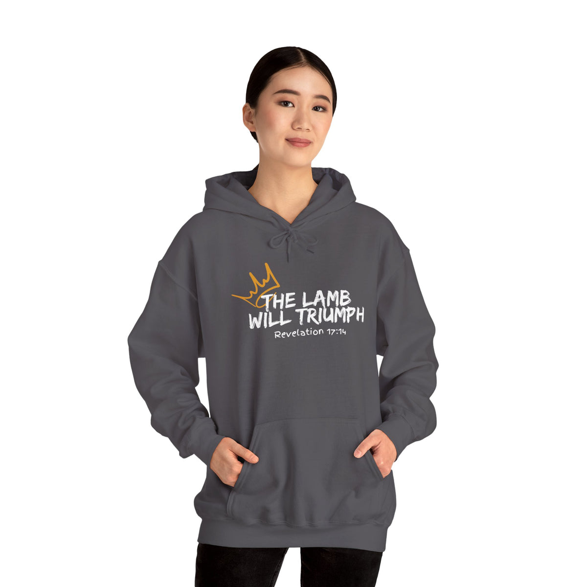 The Lamb Will Triumph Unisex Heavy Blend™ Hooded Sweatshirt